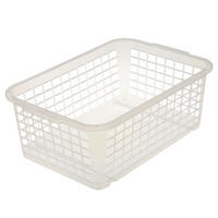 KOŠARICA ZA ODLAGANJE  30/20/11 cm       - prozirno, Basics, plastika (30/20/11cm)