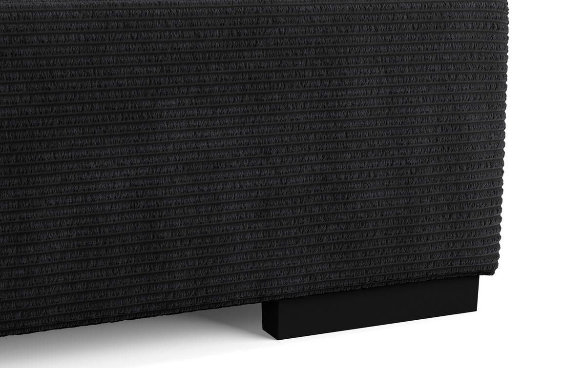 BOXBETT 180/200 cm  in Anthrazit  - Anthrazit/Schwarz, KONVENTIONELL, Holz/Holzwerkstoff (180/200cm) - MID.YOU