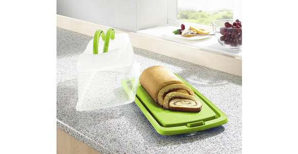 PARTYBUTLER 40/15/20 cm - Klar/Grün, Basics, Kunststoff (40/15/20cm) - Homeware