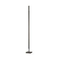 LED-STEHLEUCHTE - Bronzefarben, Design, Metall (4/165cm) - Hell