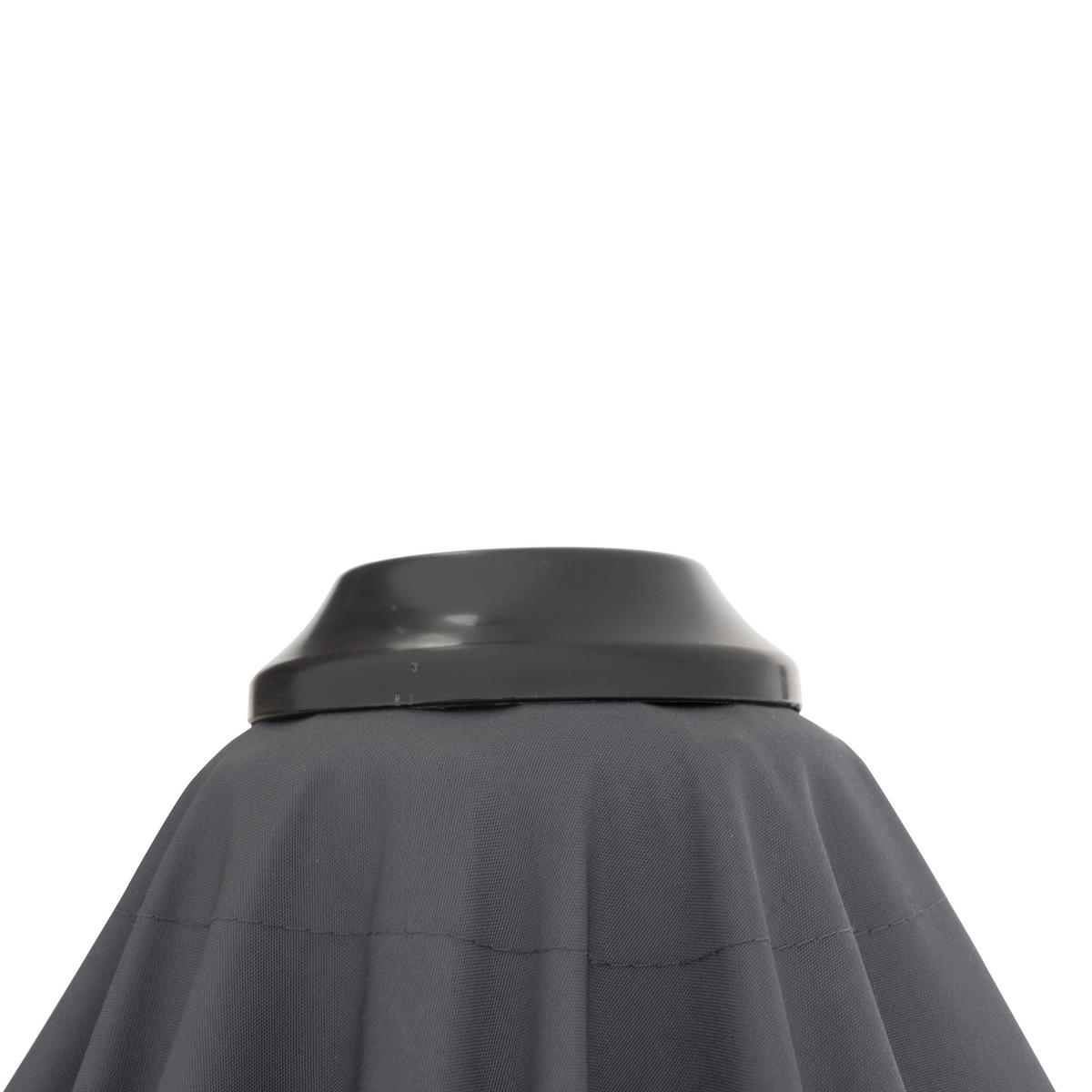 AMPELSCHIRM 370 cm Anthrazit  - Anthrazit/Silberfarben, Basics, Textil/Metall (370cm) - Doppler