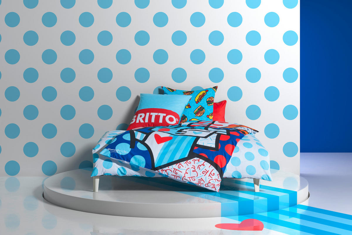 WENDEBETTWÄSCHE NEW YORK Renforcé 135/200 cm  - Multicolor, Basics, Naturmaterialien/Textil (135/200cm) - BRITTO