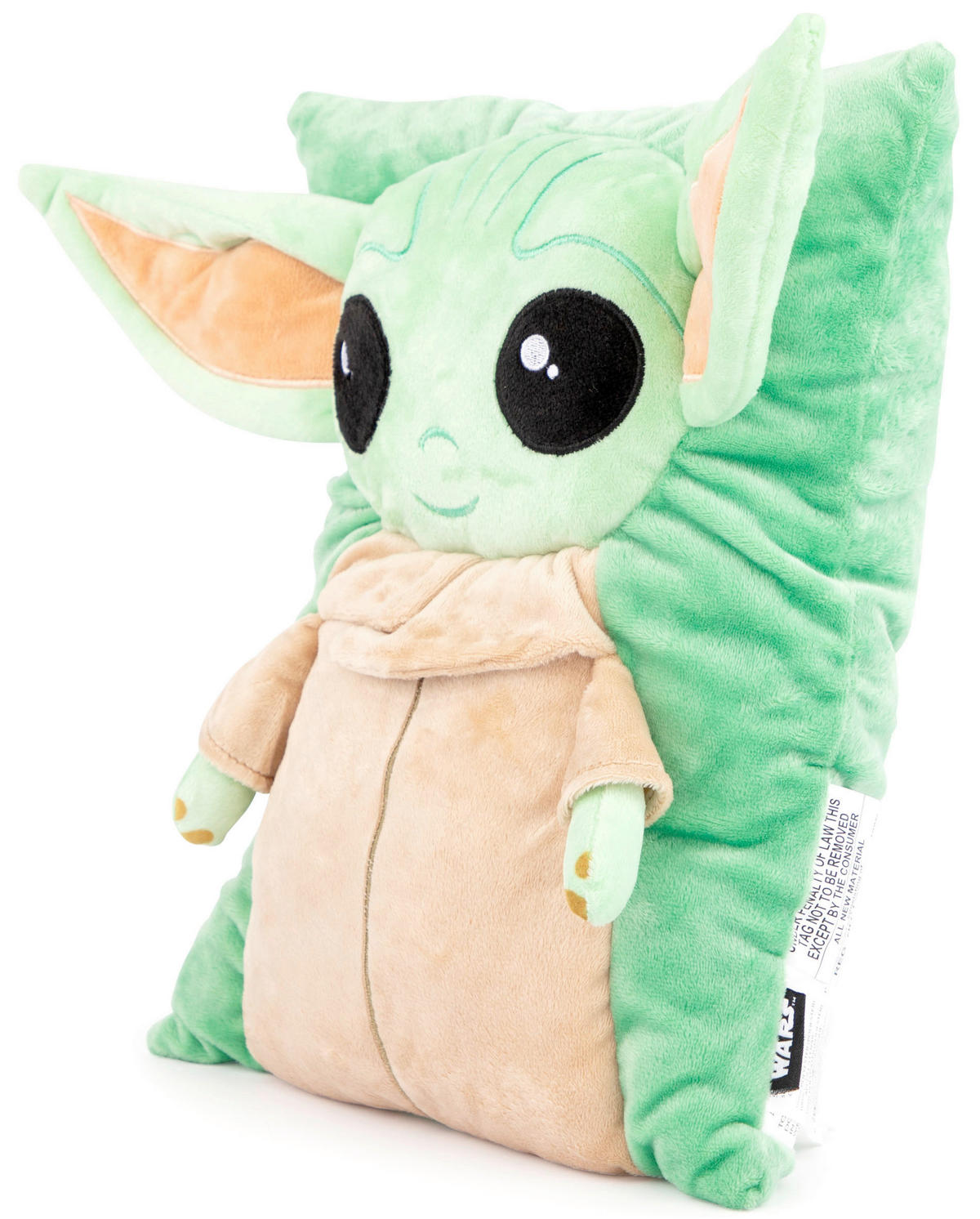 KINDERKISSEN Star Wars 38/28 cm  - Hellbraun/Hellgrün, Basics, Textil (38/28cm)