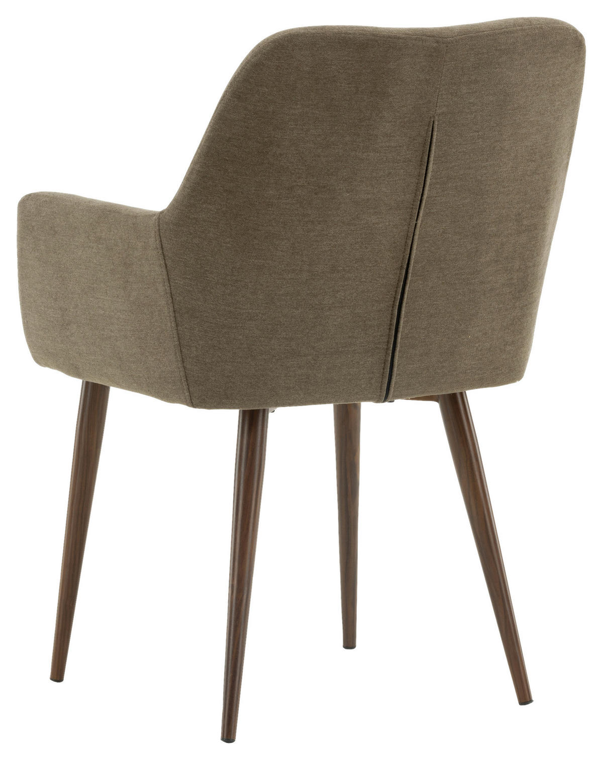 STOLSET stål flatväv  - mörkgrå/brun, Design, metall/textil (60/90/62cm) - Livetastic