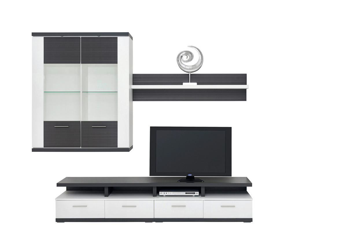 REGAL ZA DNEVNI BORAVAK   - Design (322,70/206,60/50cm) - Xora