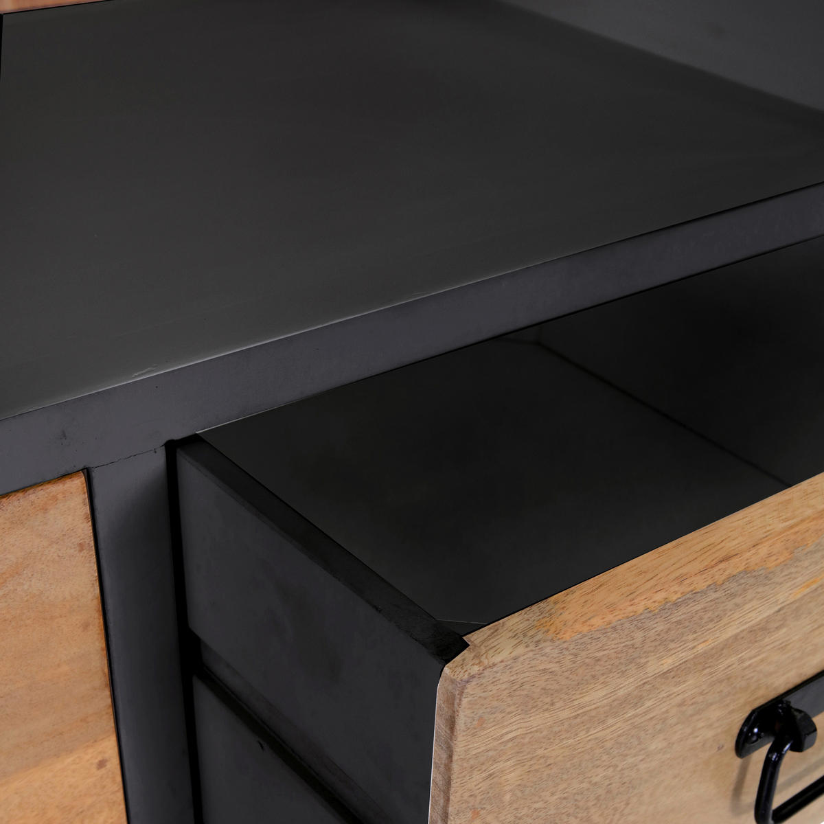 HIGHBOARD  in 90/130/45 cm  - Anthrazit/Schwarz, LIFESTYLE, Holz/Holzwerkstoff (90/130/45cm) - Landscape