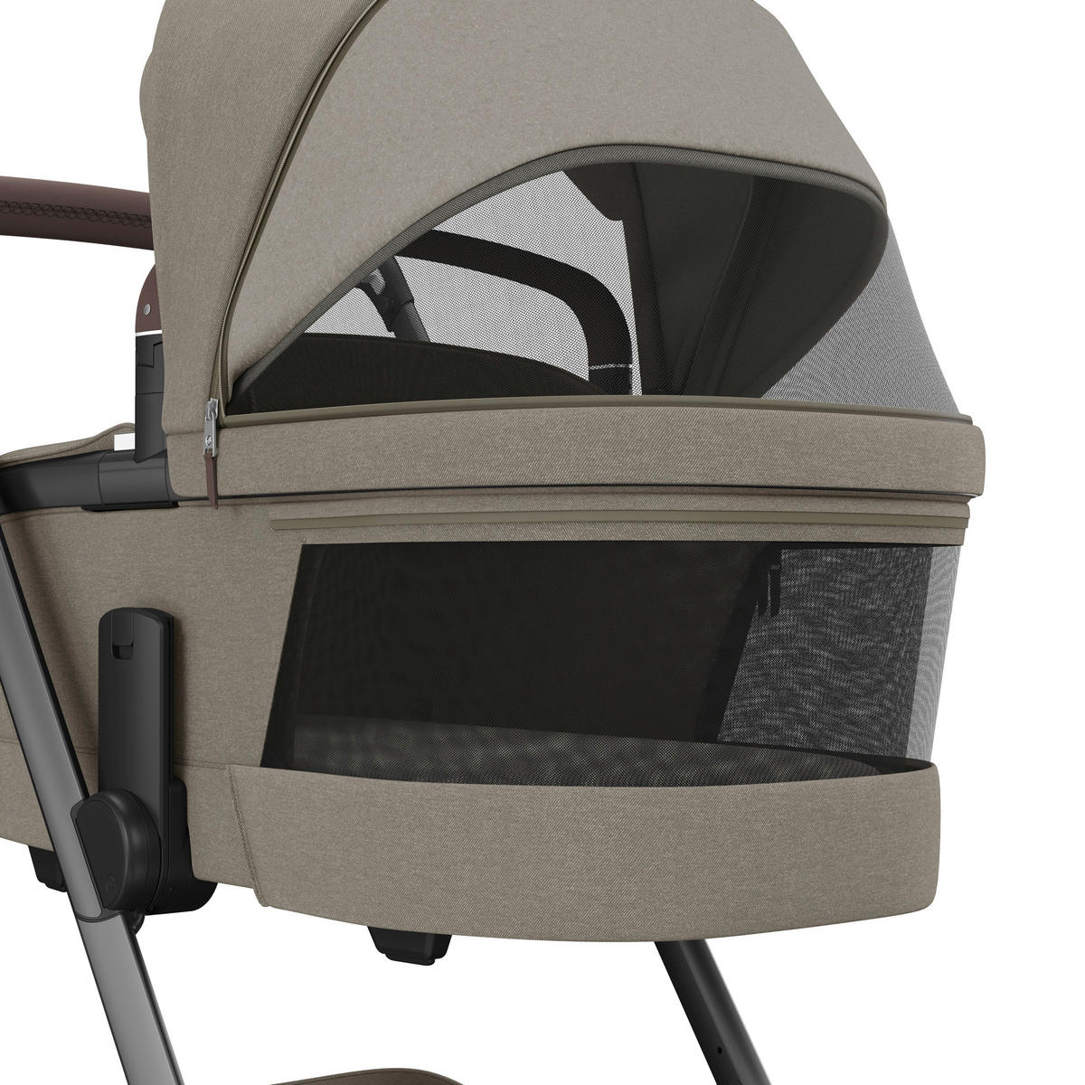 KOŠARA ZA SPAVANJE  Fame   - sivo-smeđa, Basics, tekstil (42,5/64,5/87cm) - Maxi-Cosi