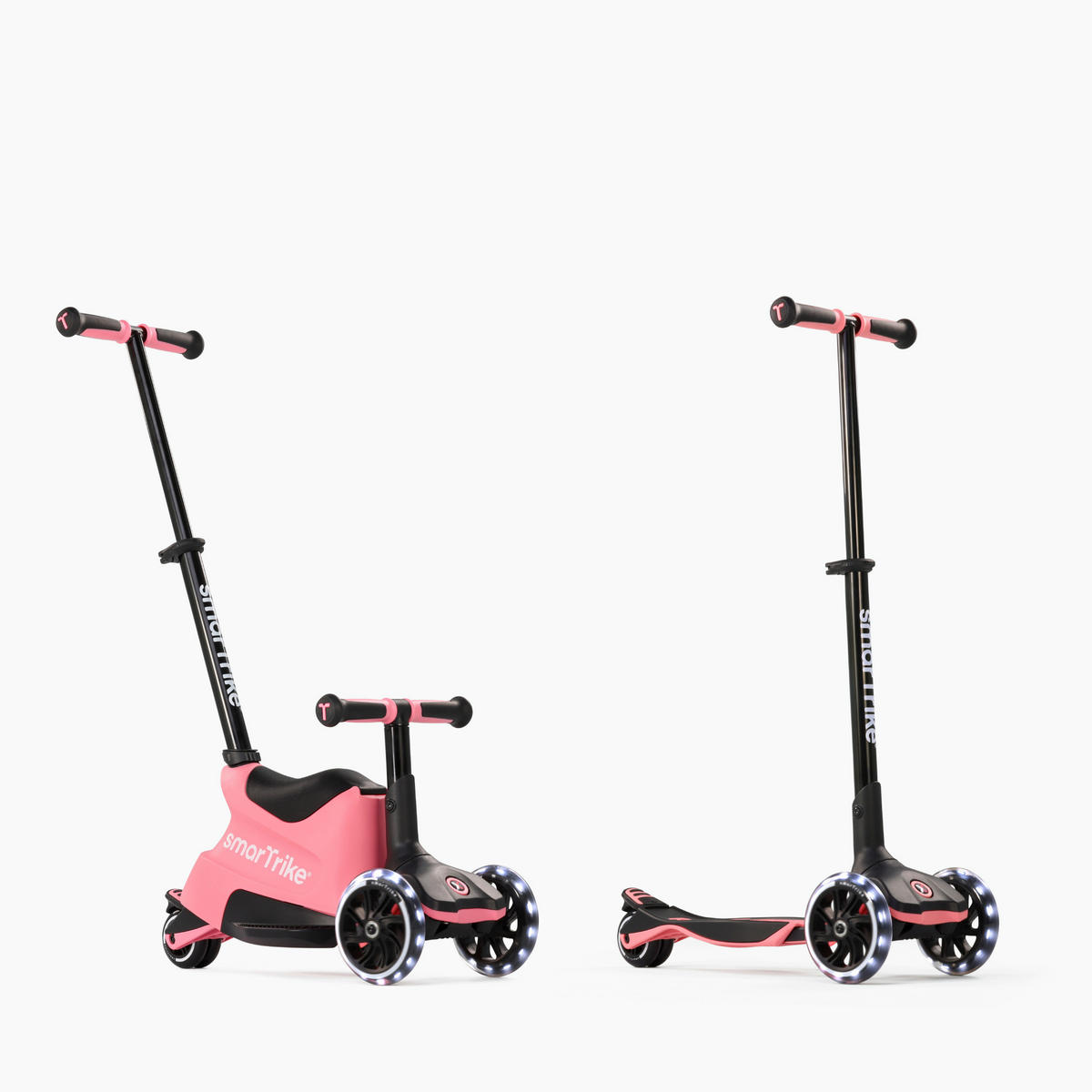 KINDERSCOOTER Xtend Ride-on  - Hellrosa, Basics, Metall (25/90/66cm)