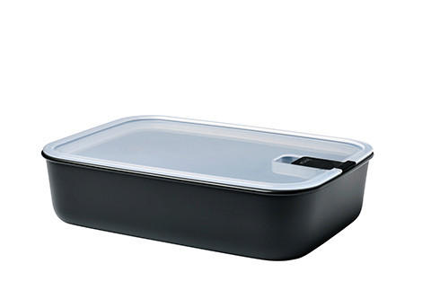 FRISCHHALTEDOSE EASYCLIP 2,25 L  - Transparent/Schwarz, KONVENTIONELL, Kunststoff (27,8/19,8/7cm) - Mepal