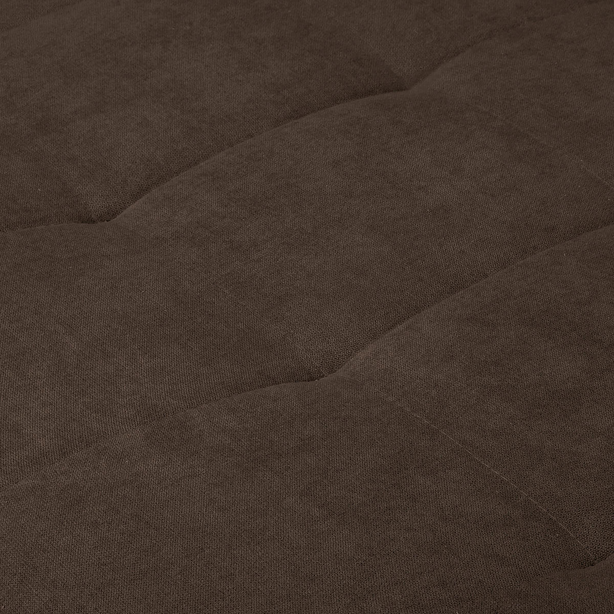 ECKSOFA inkl. Hocker Ariella Schlammfarben Mikrofaser  - Schlammfarben/Naturfarben, Design, Holz/Textil (161/231cm) - Livetastic