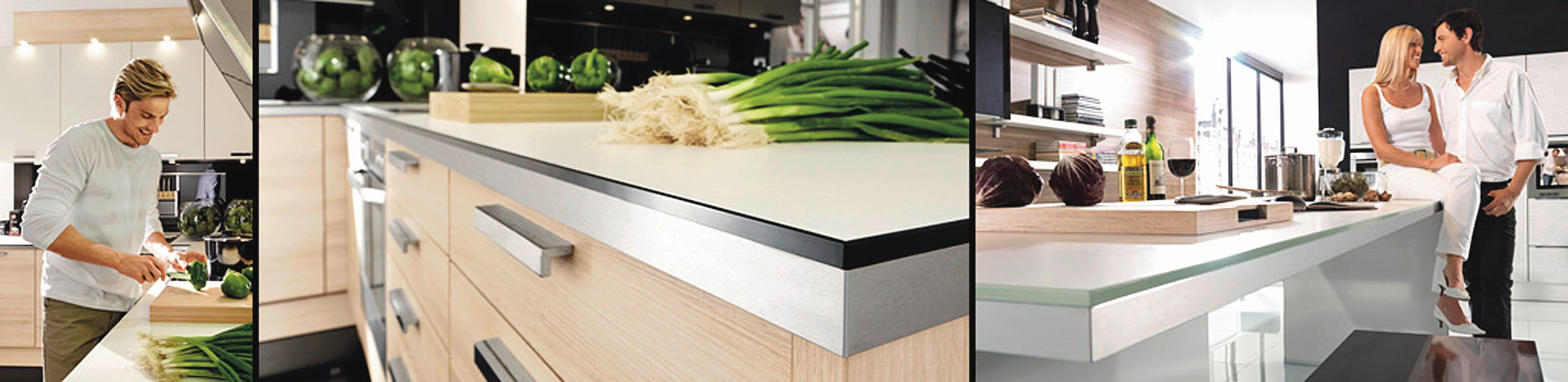 KUCHYŇA NA MIERU DK102 - Konventionell, kompozitné drevo - Dieter Knoll