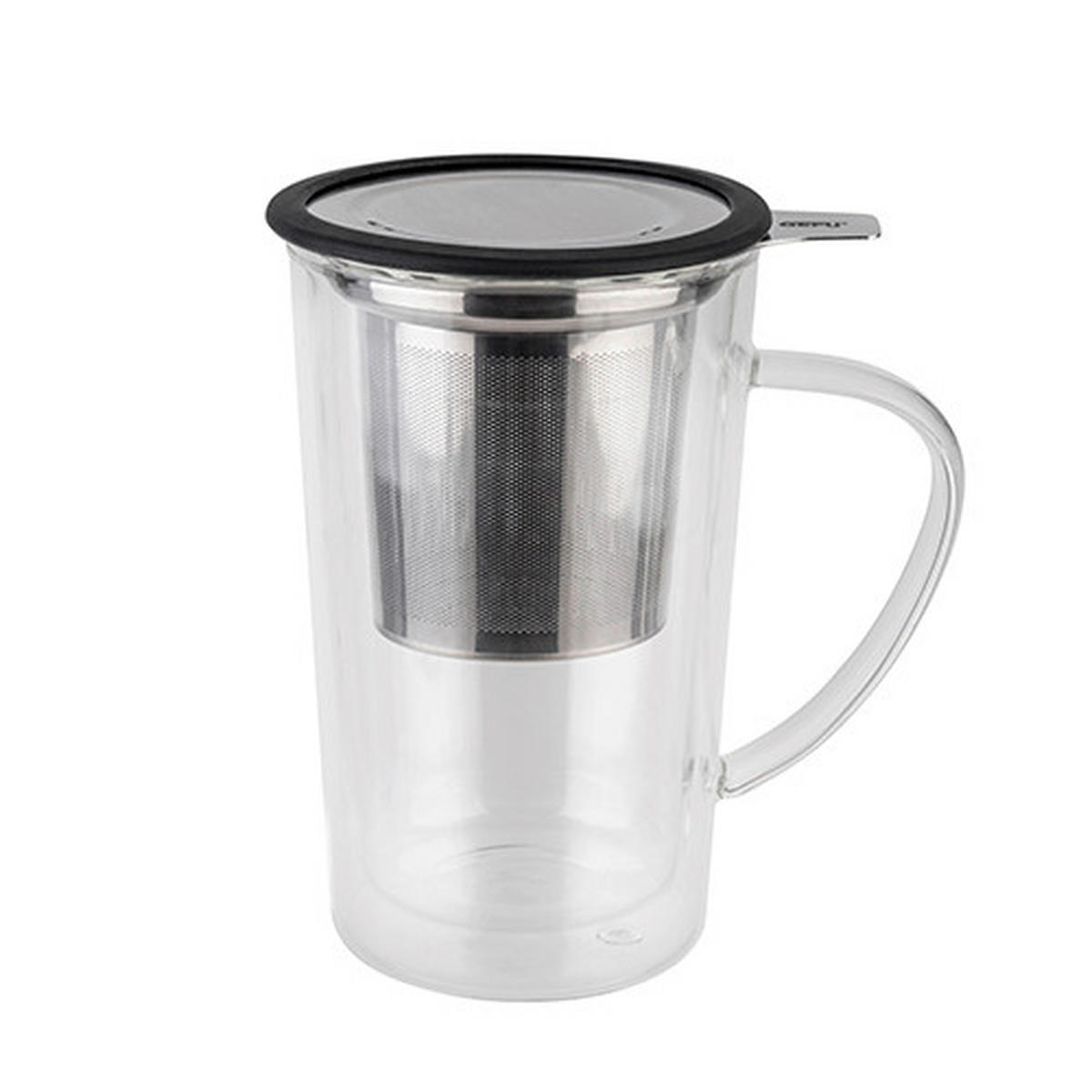 TEEGLAS   - Basics, Glas/Kunststoff (9/9/14,5cm) - Gefu