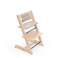 HOCHSTUHLEINLAGE  - Beige, Basics, Textil (41cm) - Stokke