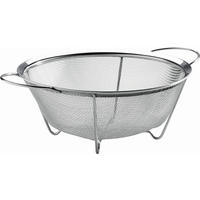 KÜCHENSIEB  - Edelstahlfarben, Basics, Metall (22cm) - Justinus