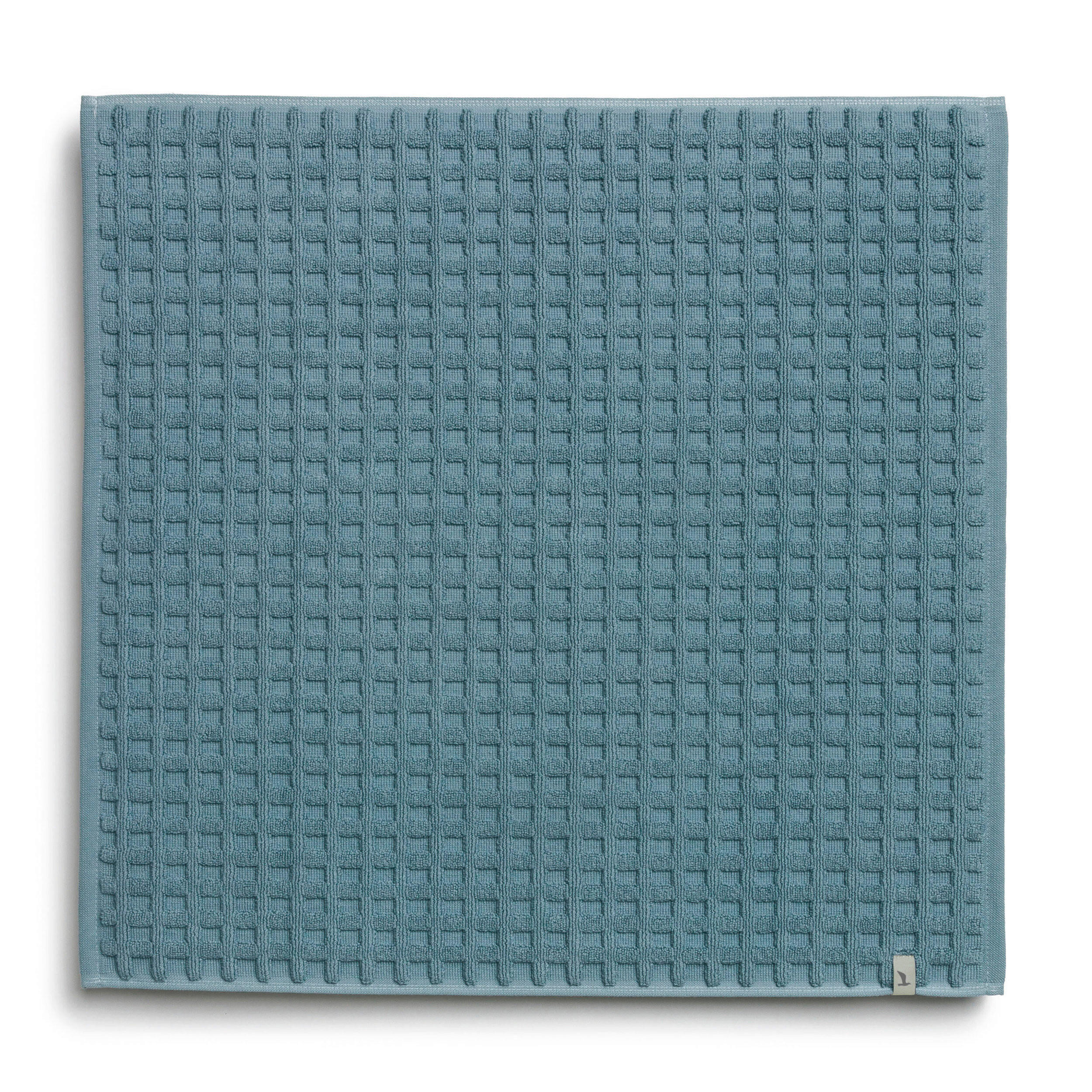 BADTEPPICH PIQUEE Pastellblau 60/60 cm  - Pastellblau, Basics, Textil (60/60cm) - Moeve