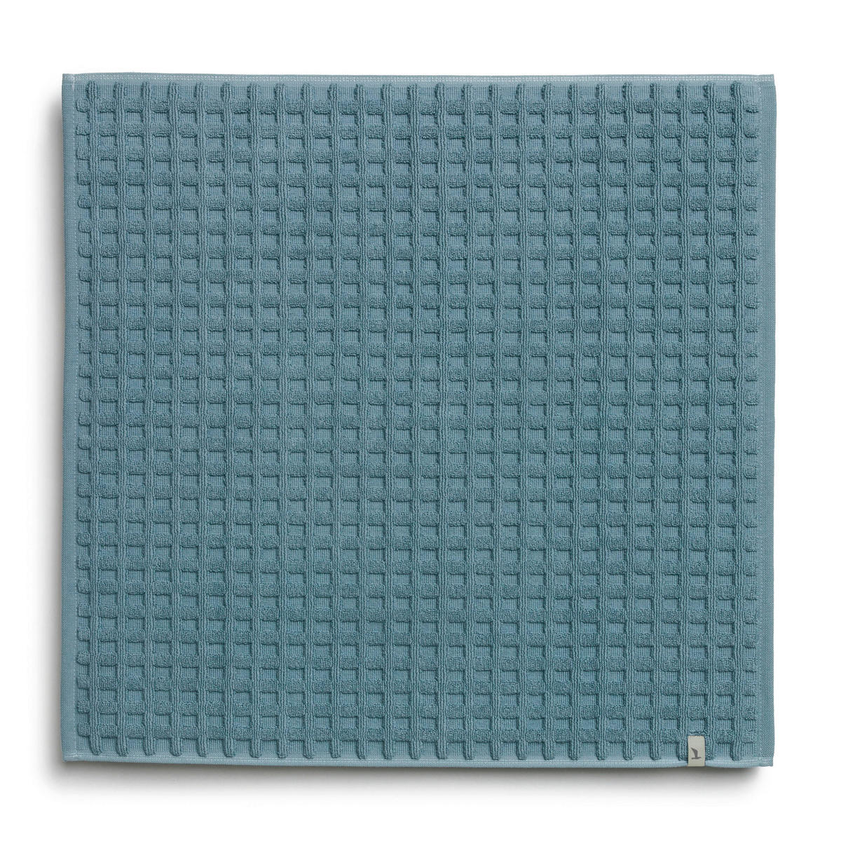 BADTEPPICH PIQUEE Pastellblau 60/60 cm  - Pastellblau, Basics, Textil (60/60cm) - Moeve