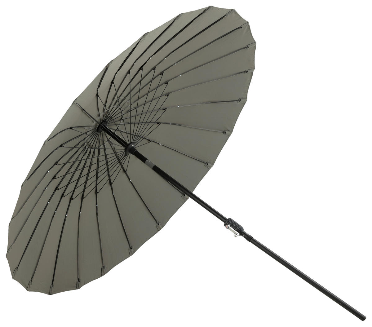 SONNENSCHIRM  - Grau, KONVENTIONELL (270/270cm) - Gardenson