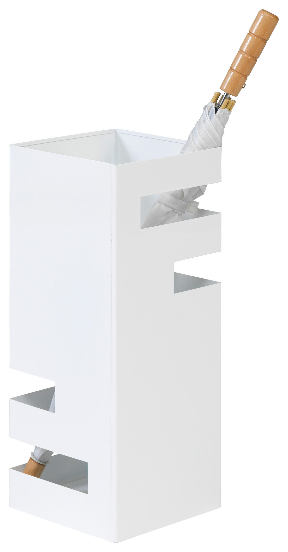 ESERNYŐTARTÓ - fehér, Trend, fém (19/47,5/19cm) - Xora