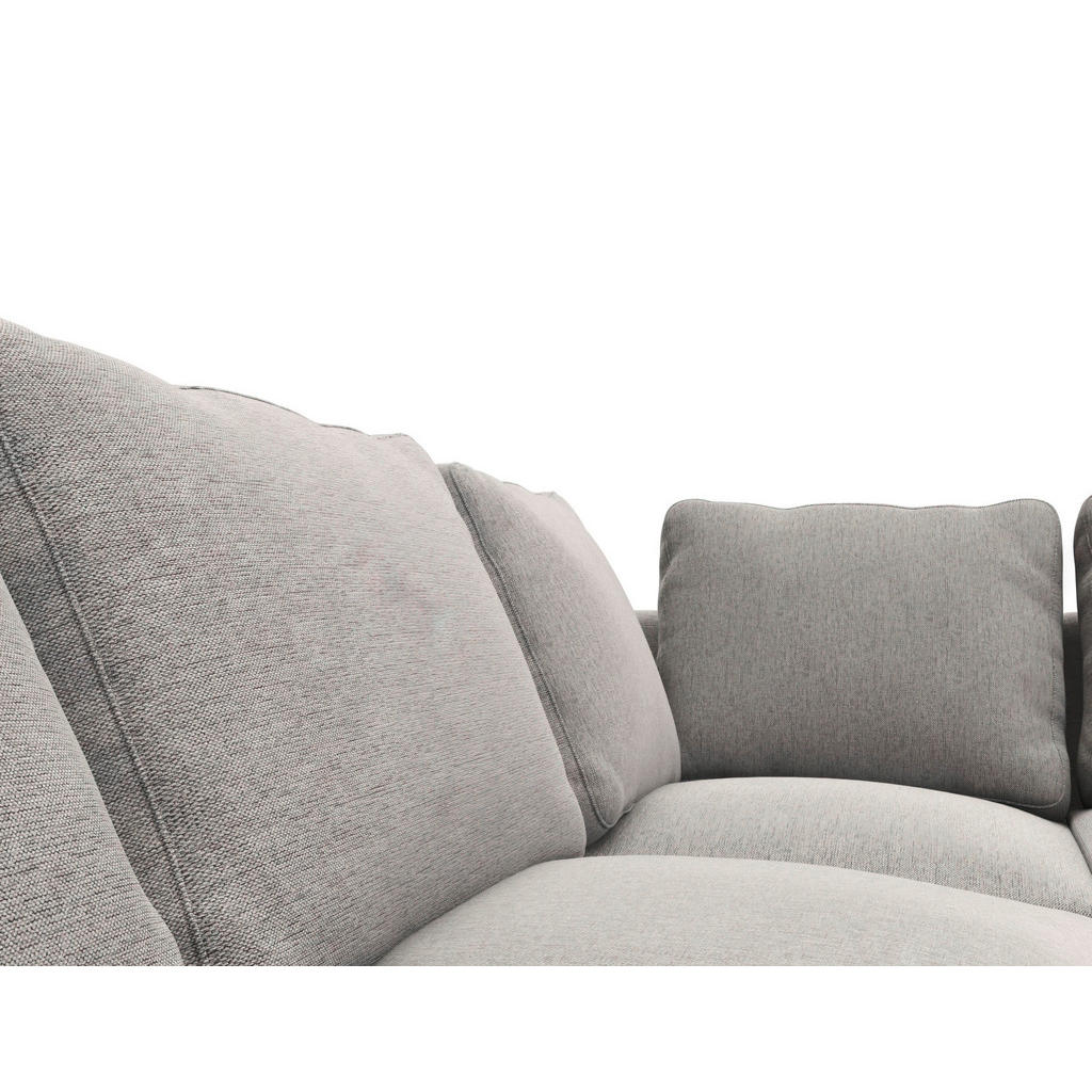 Thumbnail - Livetastic Wohnlandschaft, Grau, Textil, 7-Sitzer, Füllung: Schaumstoff, U-Form, 376x206 cm, Oeko-Tex® Standard 100, Gol...