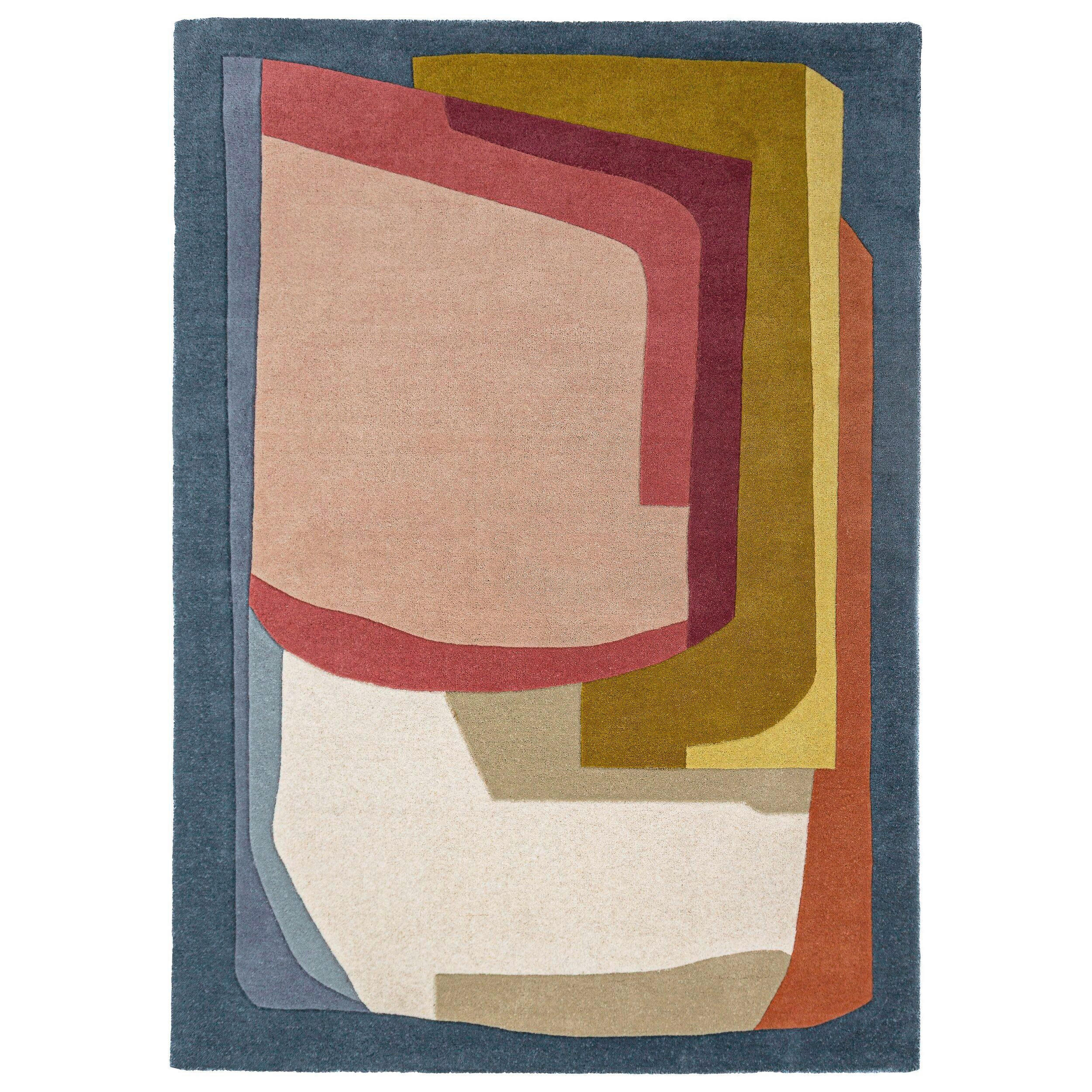 WOLLTEPPICH 200/290 cm Elwin Multicolor oval  - Multicolor, Basics, Textil (200/290cm) - Flair Rugs