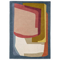 WOLLTEPPICH 200/290 cm Elwin Multicolor oval  - Multicolor, Basics, Textil (200/290cm) - Flair Rugs