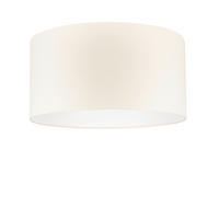 LEUCHTENSCHIRM 50/25 cm   - Creme, Basics, Textil/Metall (50/25cm)