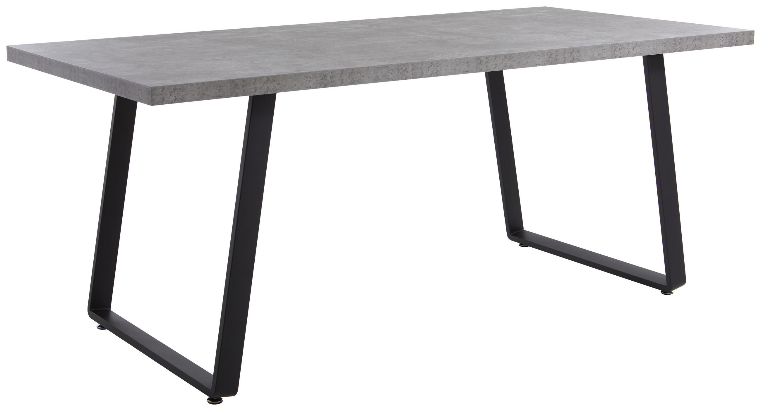 Mid.you Esstisch Beton-Optik Grau 90x76x160 cm