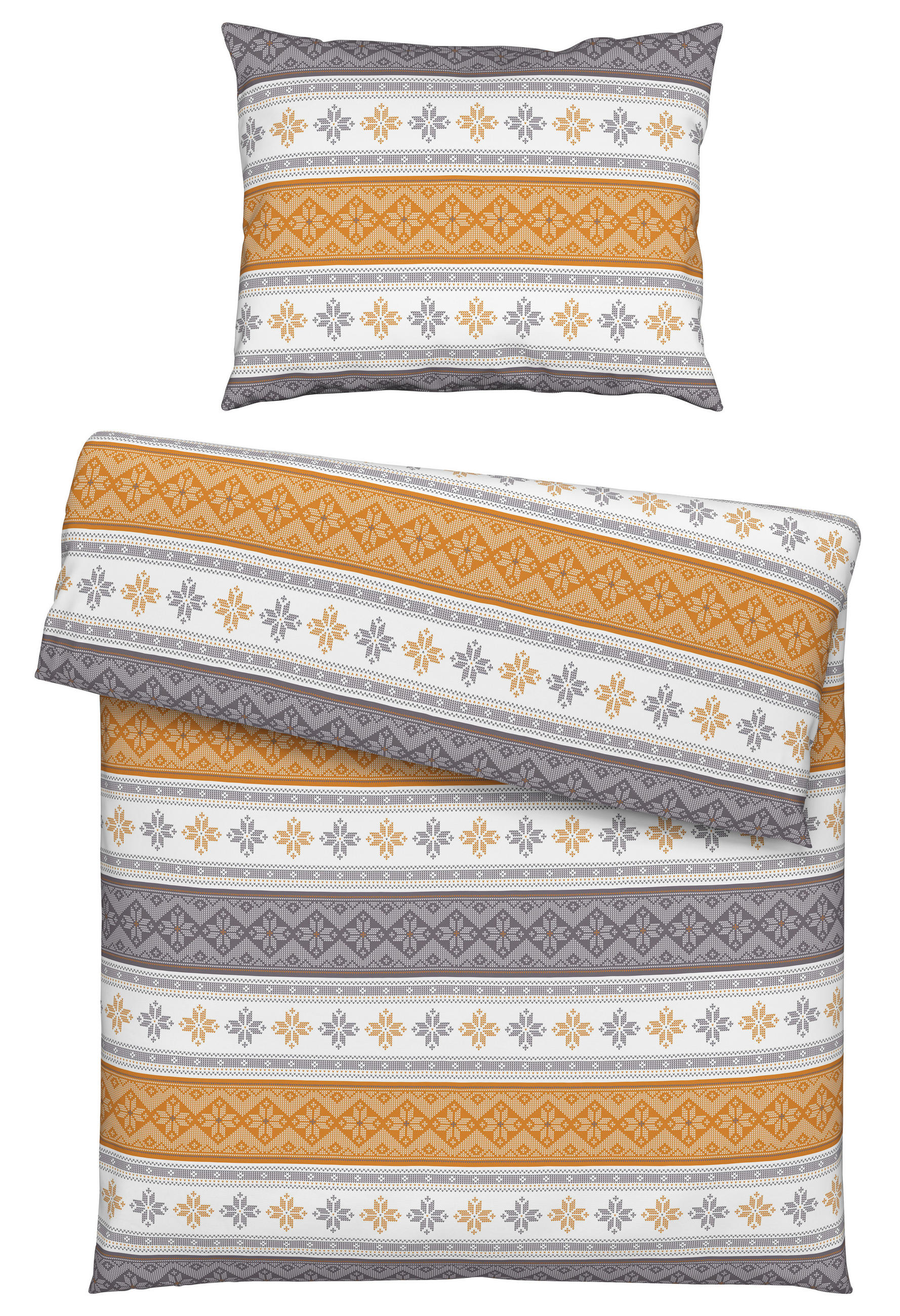 POSTELJINA 140/200 cm   - siva/višebojno, Konvencionalno, tekstil (140/200cm) - Esposa