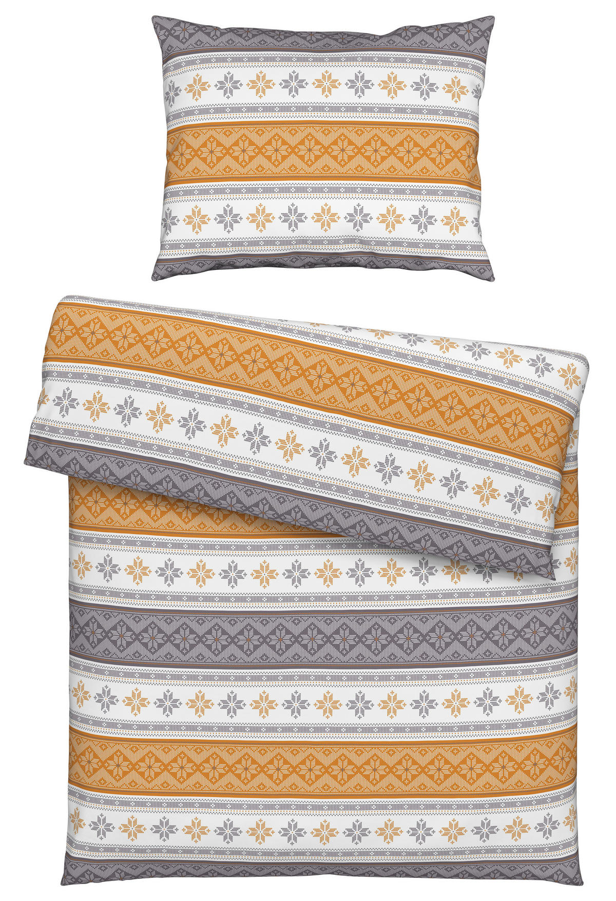 POSTELJINA 140/200 cm   - siva/višebojno, Konvencionalno, tekstil (140/200cm) - Esposa