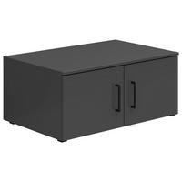 NADSTAVEC NA SKRIŇU, grafitová, 80/35/52 cm - čierna/grafitová, Modern, kompozitné drevo/plast (80/35/52cm) - Carryhome