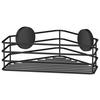 DUSCHKORB - Schwarz, Basics, Metall (25/5/20cm) - Smedbo