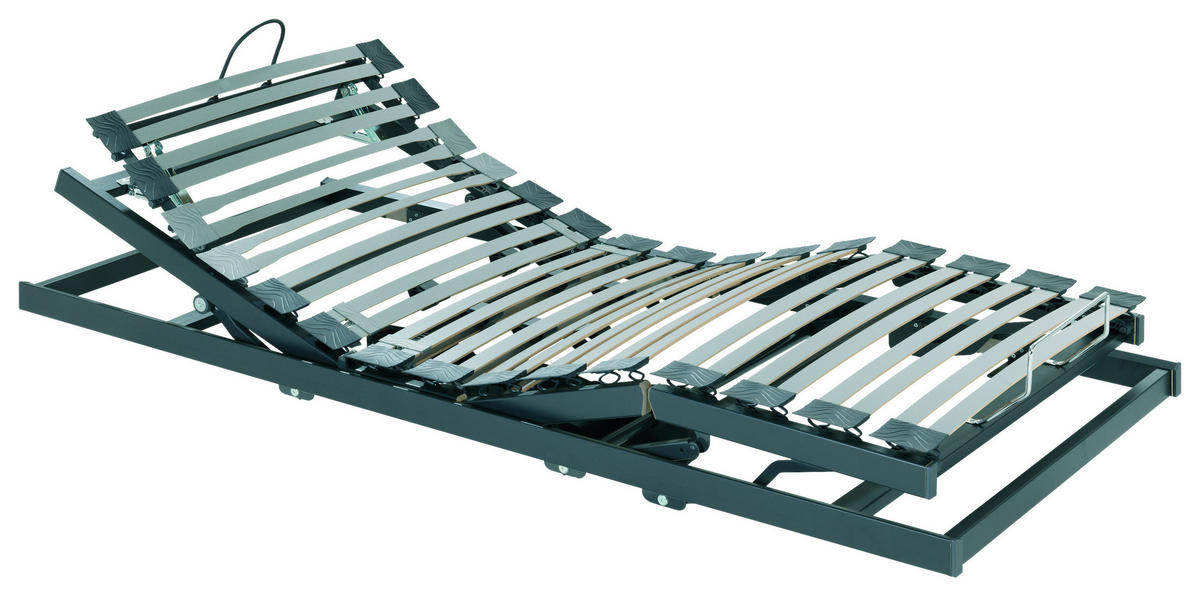 LATTENROST 80/200 cm  - Anthrazit/Grau, Basics, Holz (80/200cm) - Bico Hilding Anders