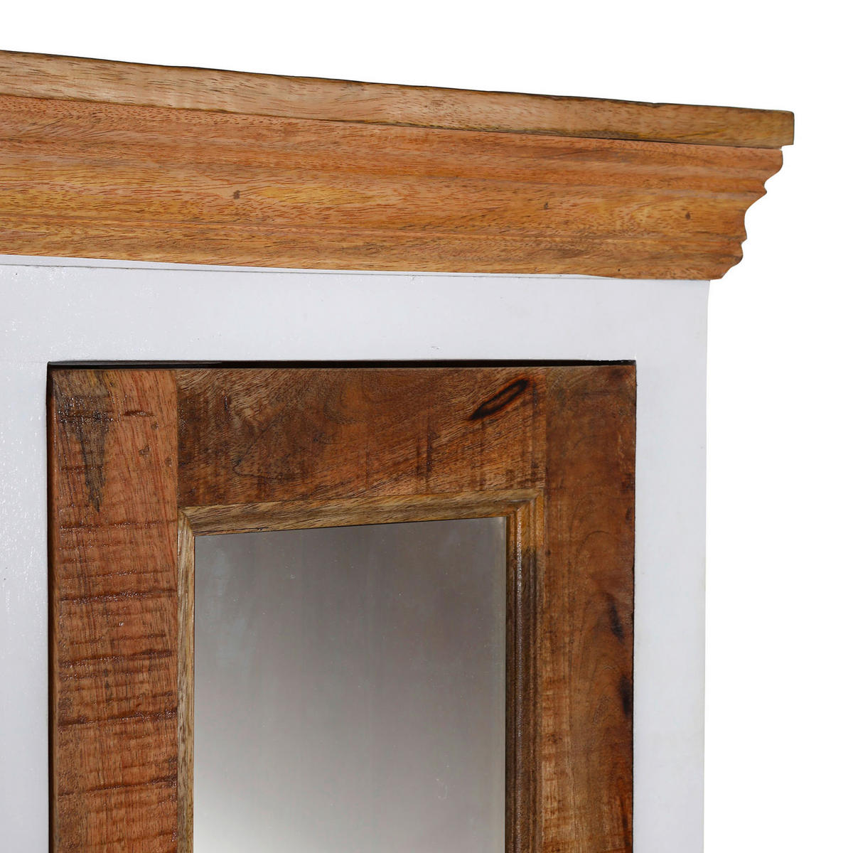 HIGHBOARD  in 100/145/40 cm  - Dunkelbraun/Braun, Trend, Glas/Holz (100/145/40cm) - Livetastic