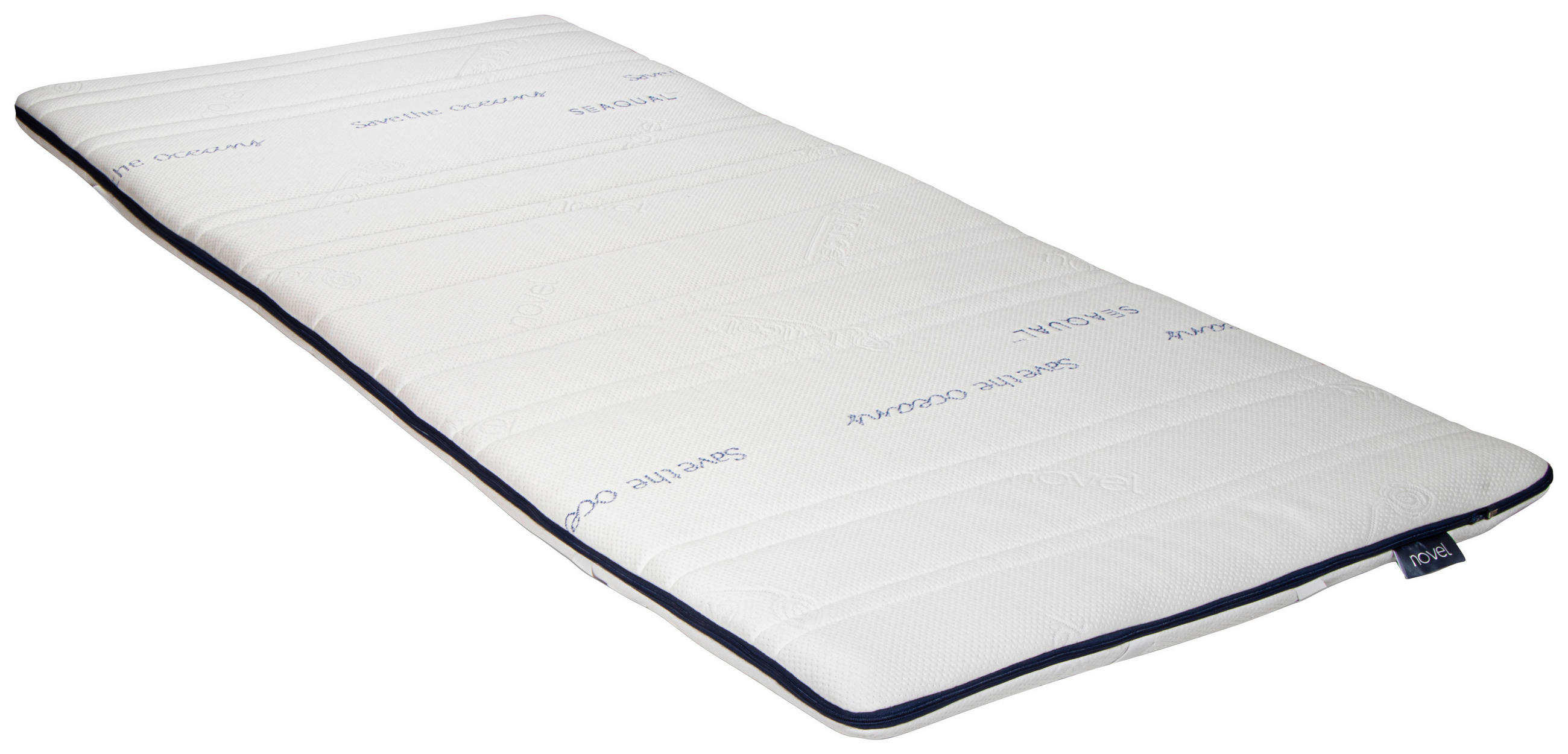 TOPPER 90/200 cm Höhe ca. 8 cm  - Weiß, Basics, Textil (90/200cm) - Novel