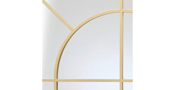 WANDSPIEGEL 100/200/2,5 cm in Freiform - Goldfarben, LIFESTYLE, Glas/Holzwerkstoff (100/200/2,5cm) - Landscape