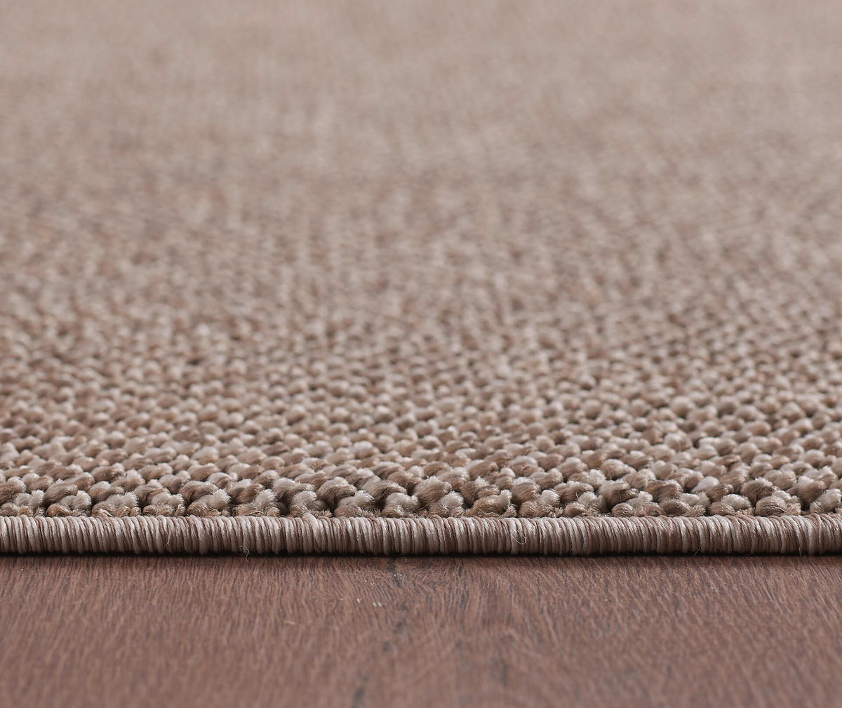WEBTEPPICH 80/150 cm LOOM Braun  - Braun, Basics, Textil (80/150cm) - Novel