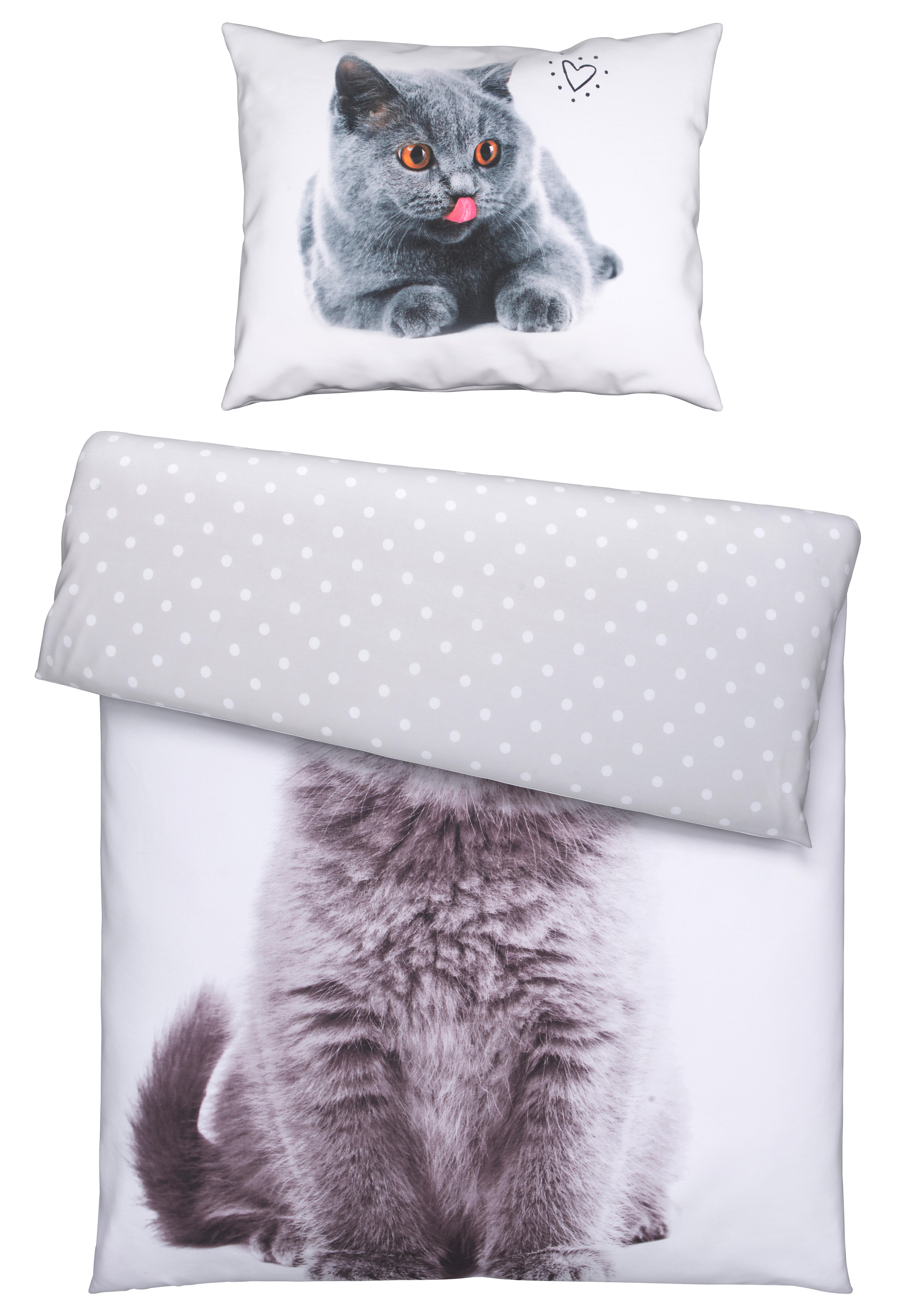 DJEČJA POSTELJINA 140/200 cm  CAT  - višebojno, Konvencionalno, tekstil (140/200cm)