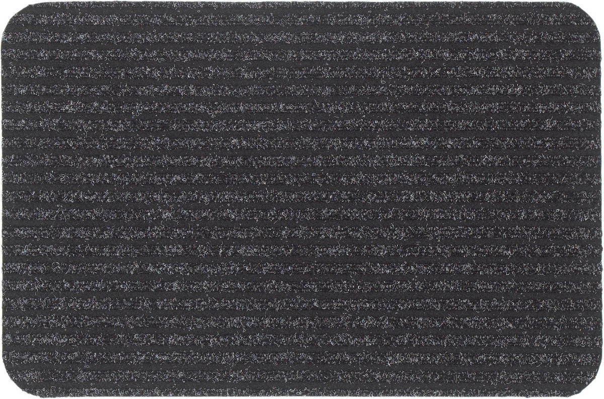 FUßMATTE 50/80 cm  - Anthrazit, KONVENTIONELL, Kunststoff/Textil (50/80cm) - Esposa