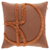 KISSENHÜLLE SW-JOIN 45/45 cm  - Cognac/Braun, Trend, Textil (45/45cm) - Schöner Wohnen