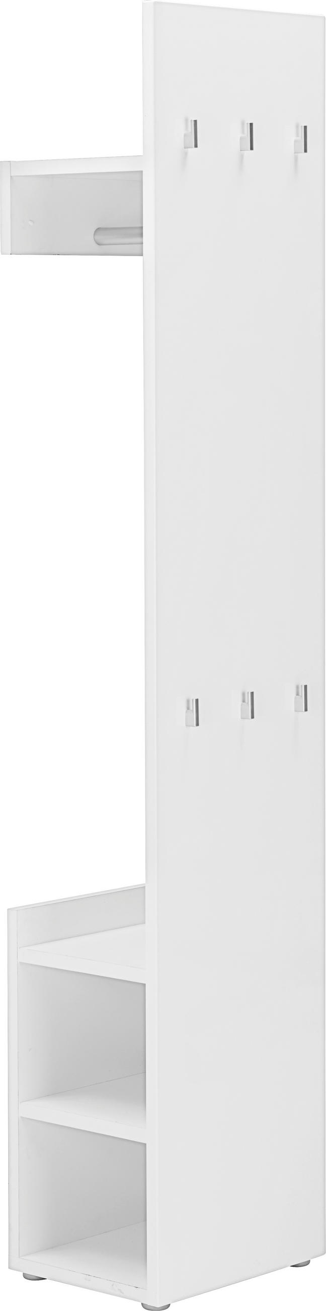 HALLMÖBEL  i 40/197/32 cm  - vit, Design, trämaterial (40/197/32cm) - Carryhome