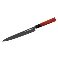KUVARSKI NOŽ  Okinawa 39/4/2,3 cm           nerđajući čelik - braon/crna, Osnovno, drvo/metal (39/4/2,3cm) - Samura