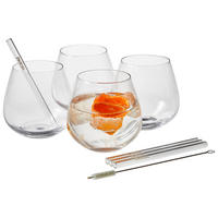 GLÄSERSET AFTER WORK DRINKS 9-teilig  - Klar, Design, Glas (587ml) - Schott Zwiesel