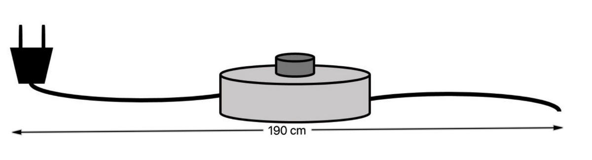 TISCHLEUCHTE 35/25 cm   - Messingfarben, Design, Metall (35/25cm) - Kare-Design