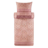 POSTELJNINA HANBURY 140/200 cm saten starinsko roza  - starinsko roza, Konvencionalno, tekstil (140/200cm) - Bassetti