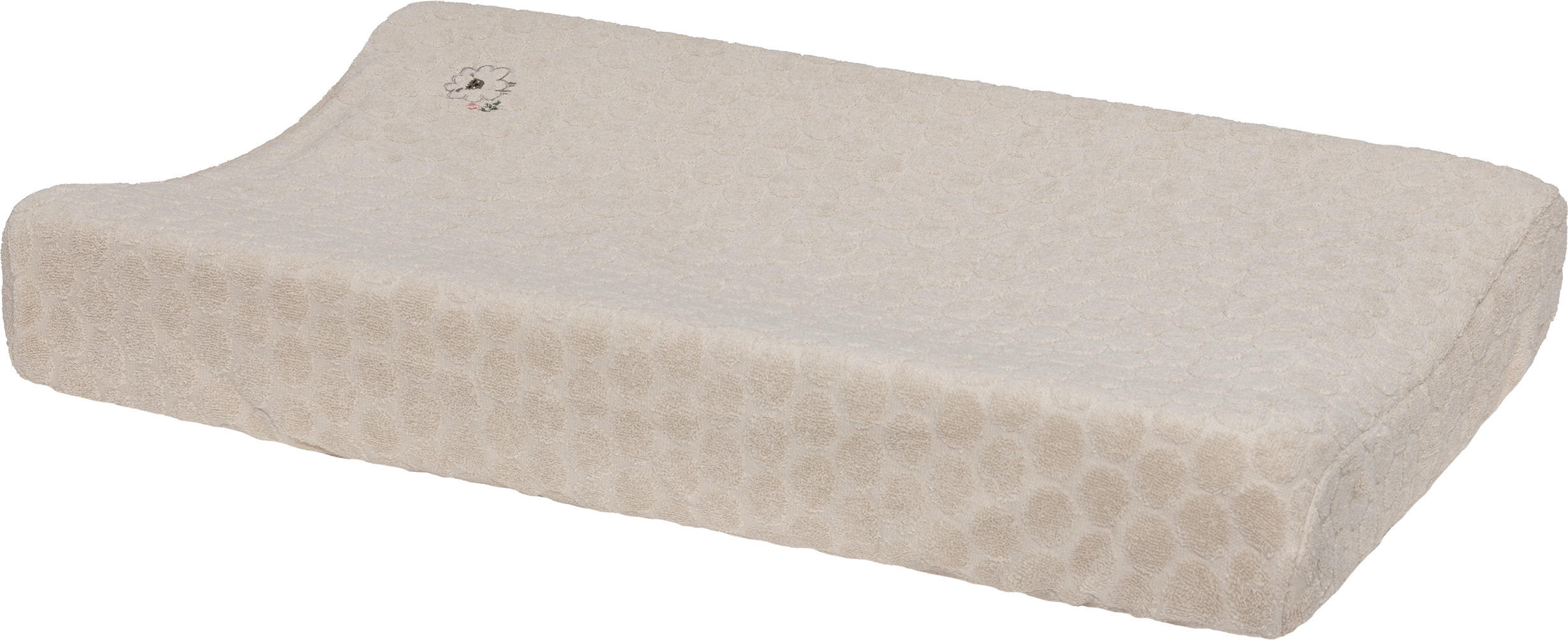 Bebe Jou Wickelauflagenbezug Tiny Sheep Creme 75.5x45x10 cm