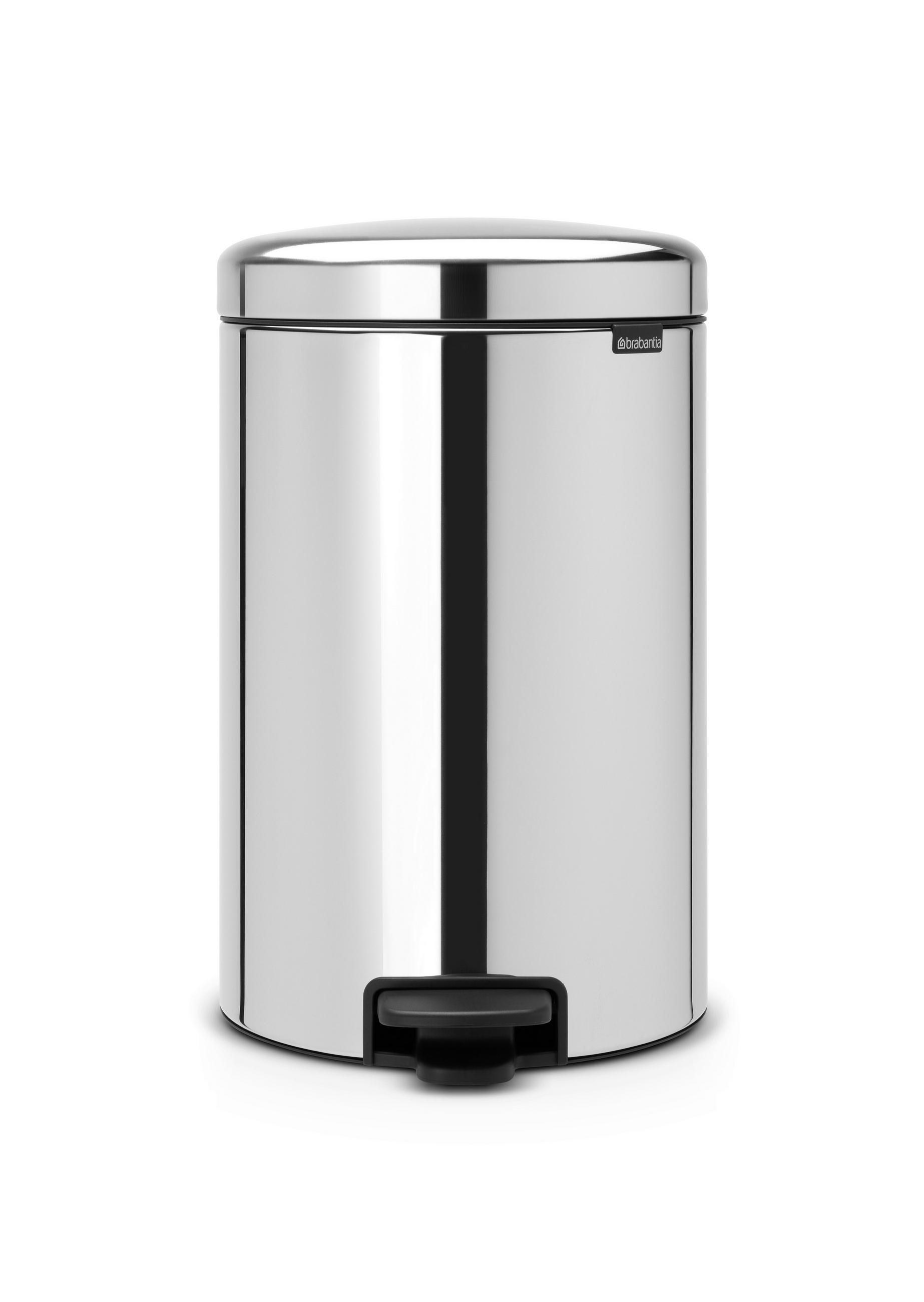 PEDÁLOS SZEMETES 20 l  - fekete, Lifestyle, műanyag/fém (20l) - Brabantia