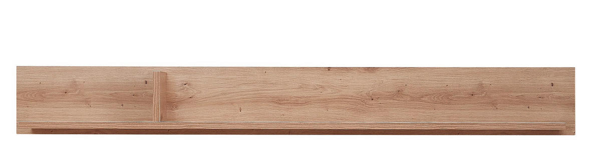 NÁSTĚNNÁ POLICE, dub artisan, 180/22/22 cm - dub artisan, Basics, kompozitní dřevo (180/22/22cm) - Cantus