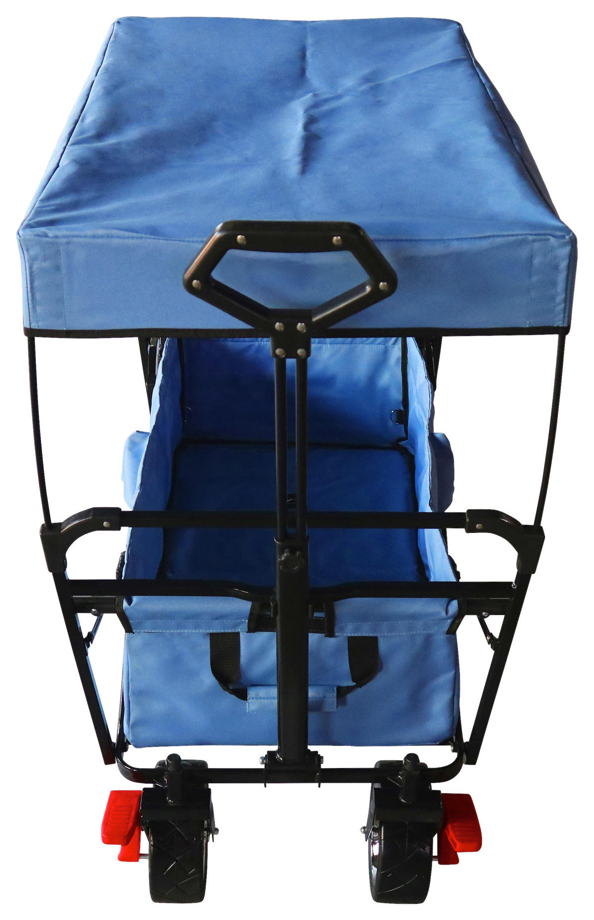 SKLADACÍ VOZÍK - sivá, Konventionell, kov/textil (59/102/134cm)