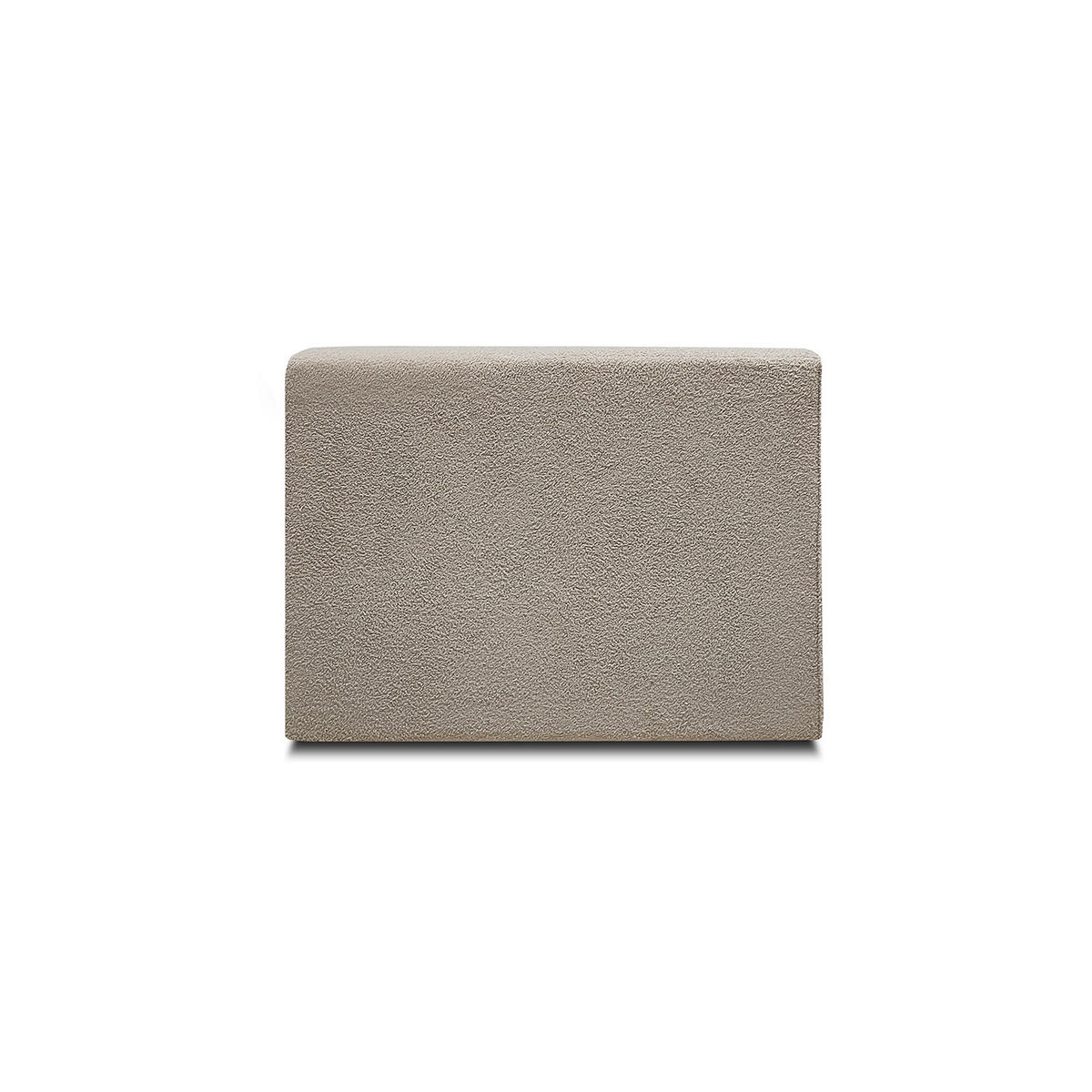 SOFFMODUL i teddy tyg beige  - beige/svart, Klassisk, metall/trä (96/70/96cm) - Niels Andersson