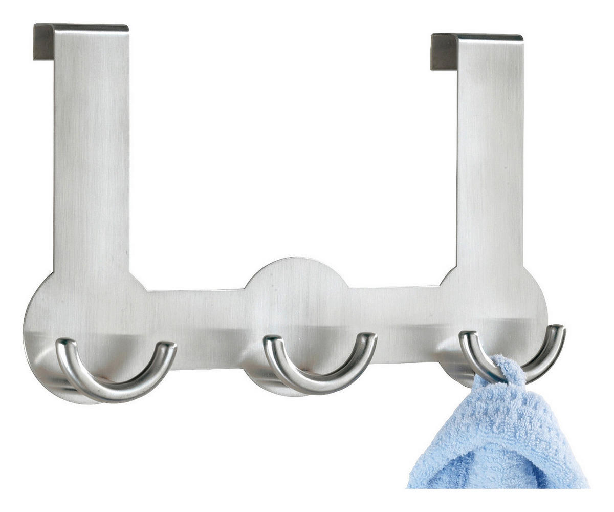 HAKENLEISTE  in Edelstahlfarben  - Edelstahlfarben, Basics, Metall - Wenko